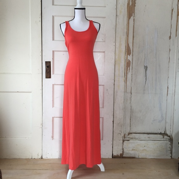 Old Navy Dresses & Skirts - Coral Color Old Navy Ankle Length Sleeveless Dress